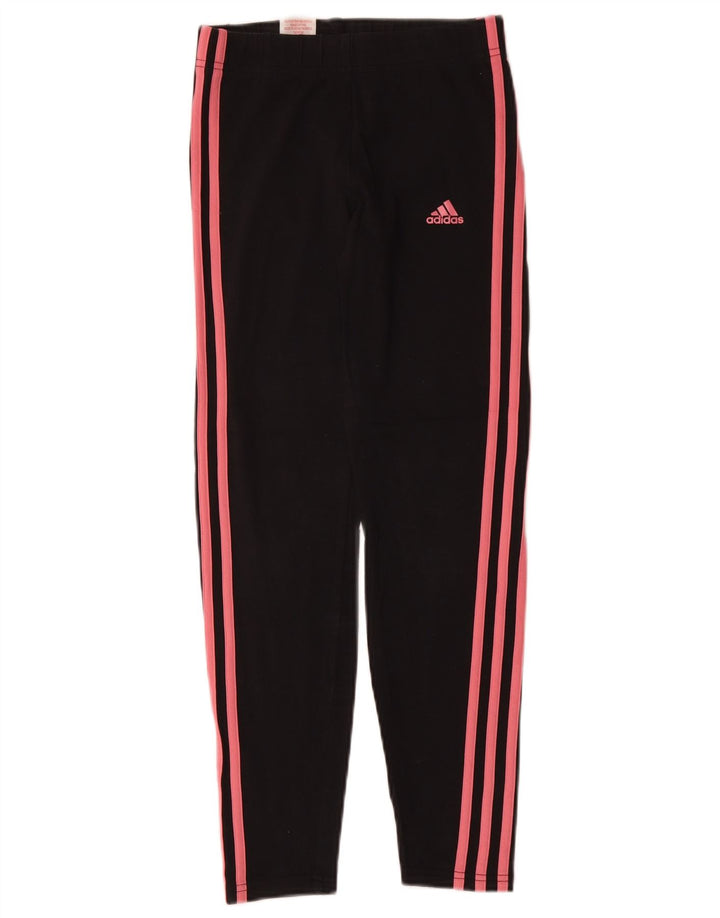 Pantaloni Tuta ADIDAS Bambina 13-14 Anni Cotone Nero