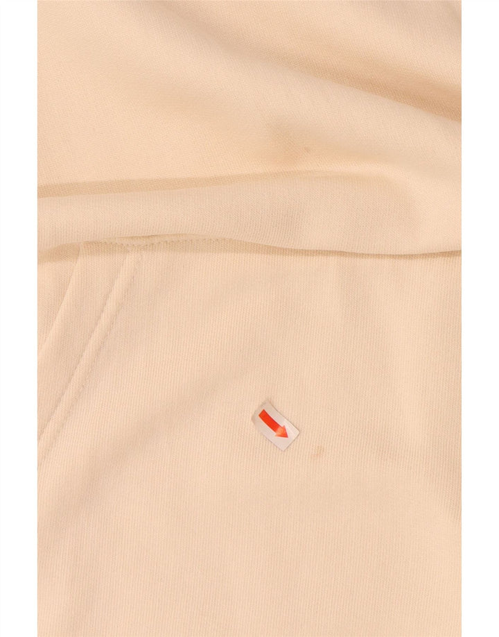 Maglione con cappuccio grafico da uomo LEE grande in cotone beige