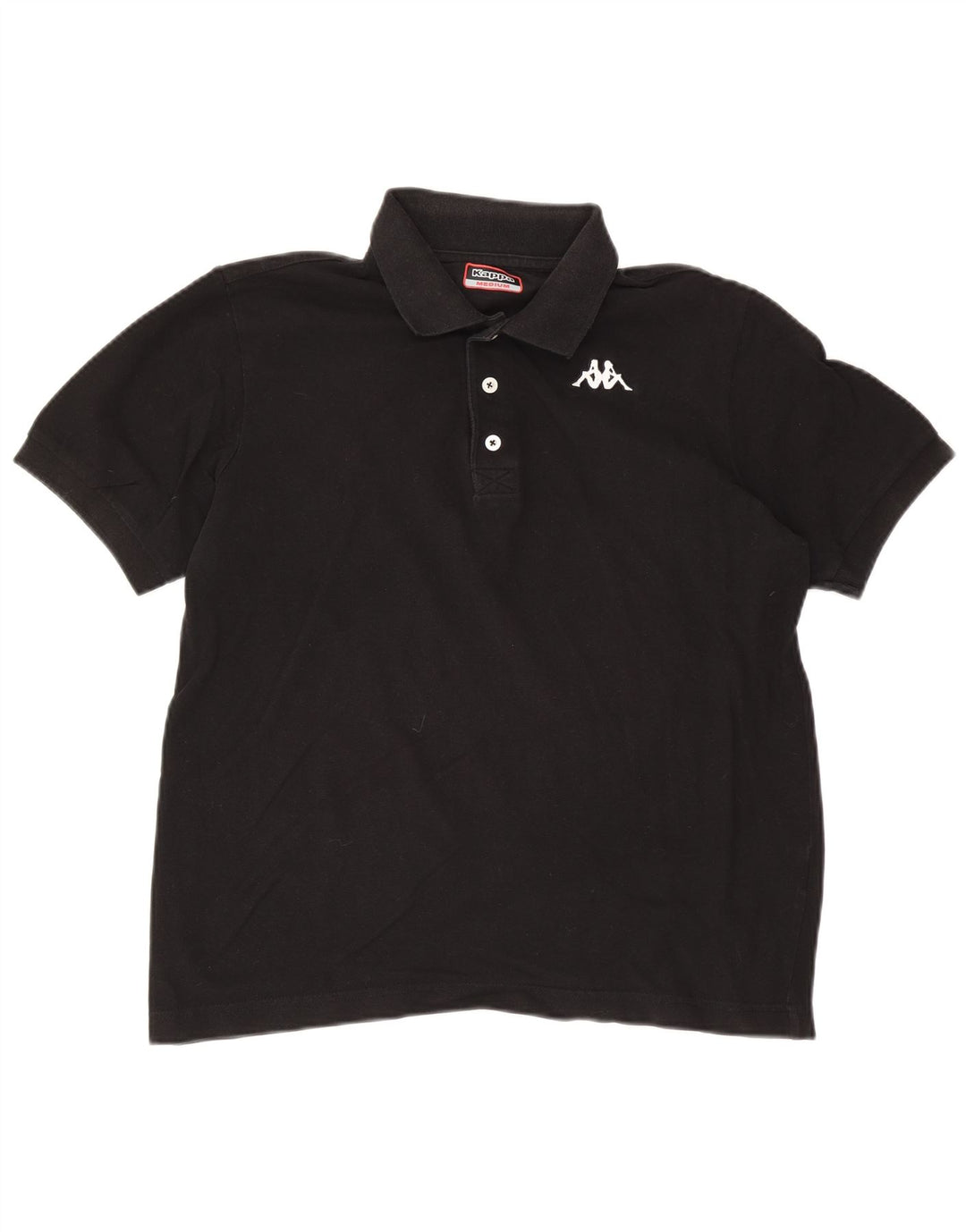 Polo Kappa da uomo media nera