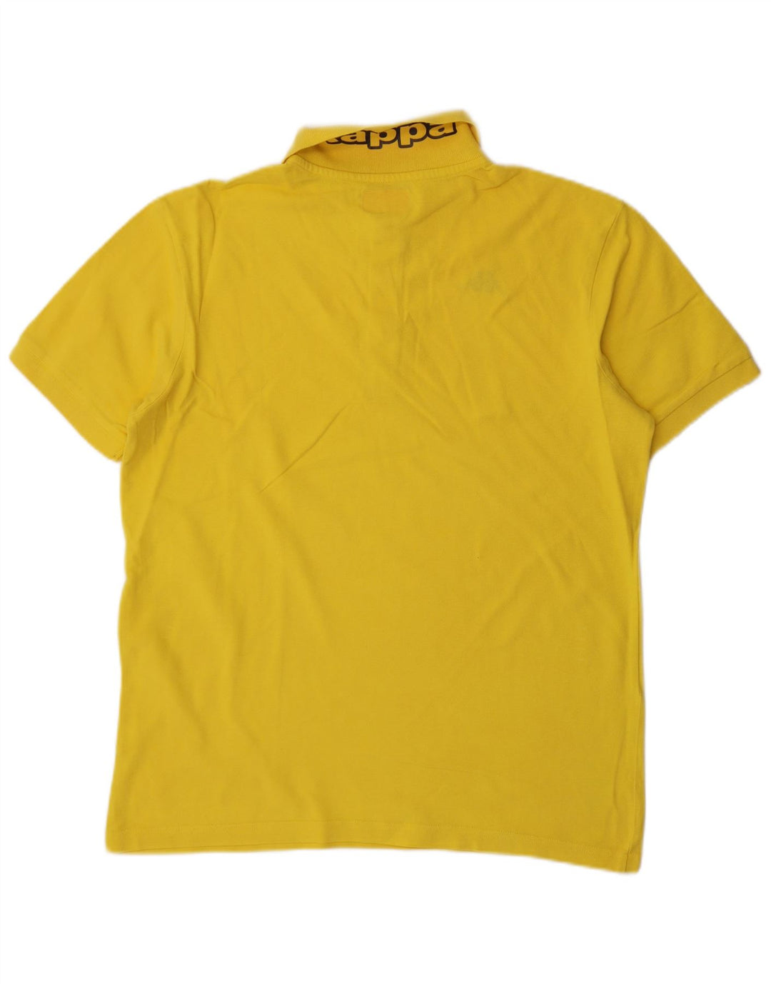 Polo grafica da uomo Kappa grande gialla