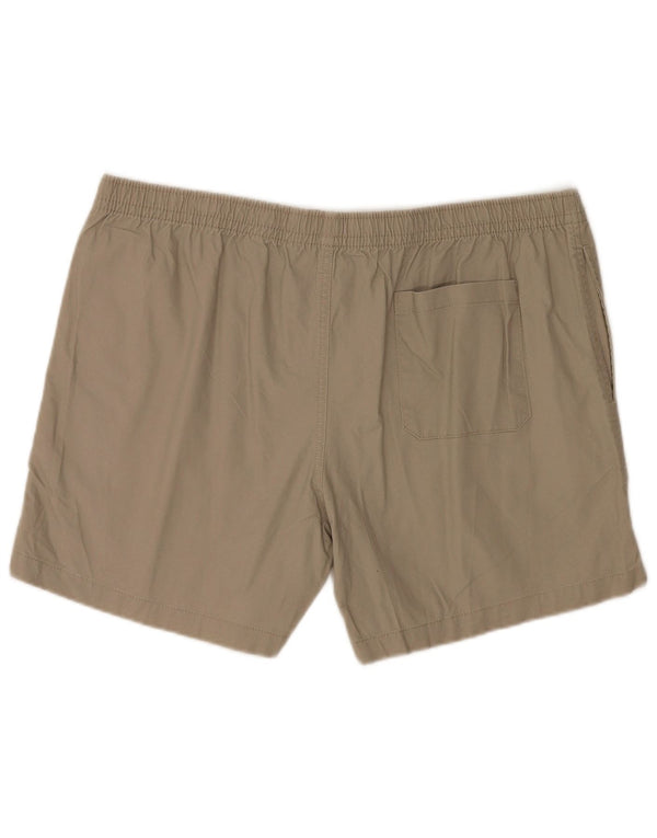 Pantaloncini chino da uomo Marks & Spencer blu Harbour W42 2XL cotone beige