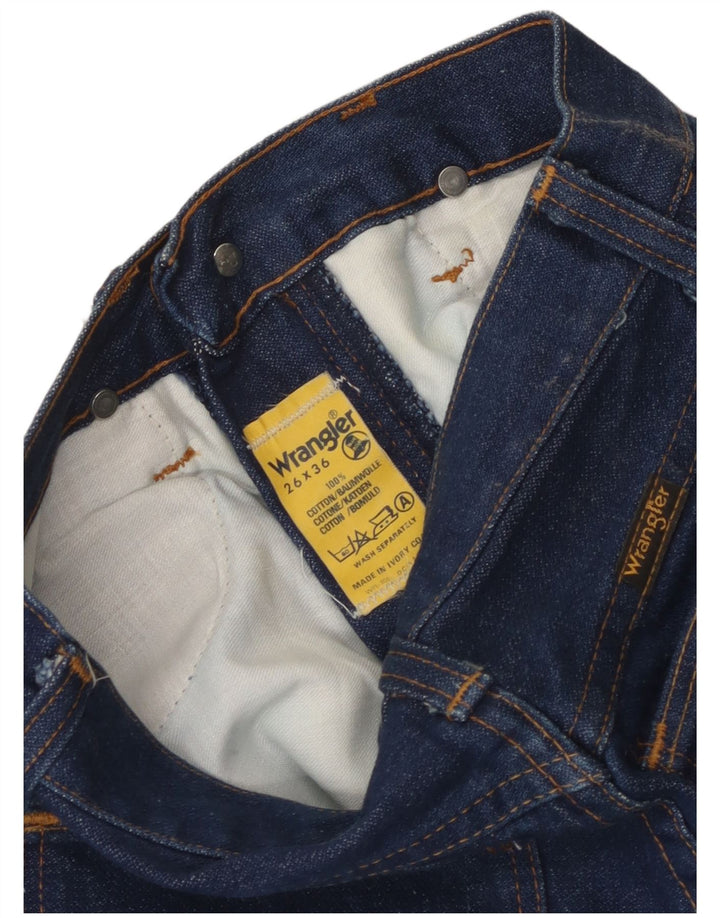 Jeans dritti da donna Wrangler W26 L28 cotone blu