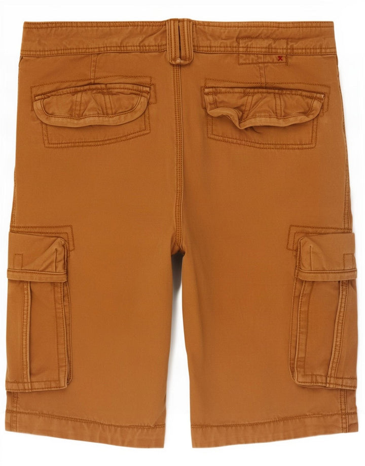 Pantaloncini cargo da uomo Fat Face medi W32 Cotone beige