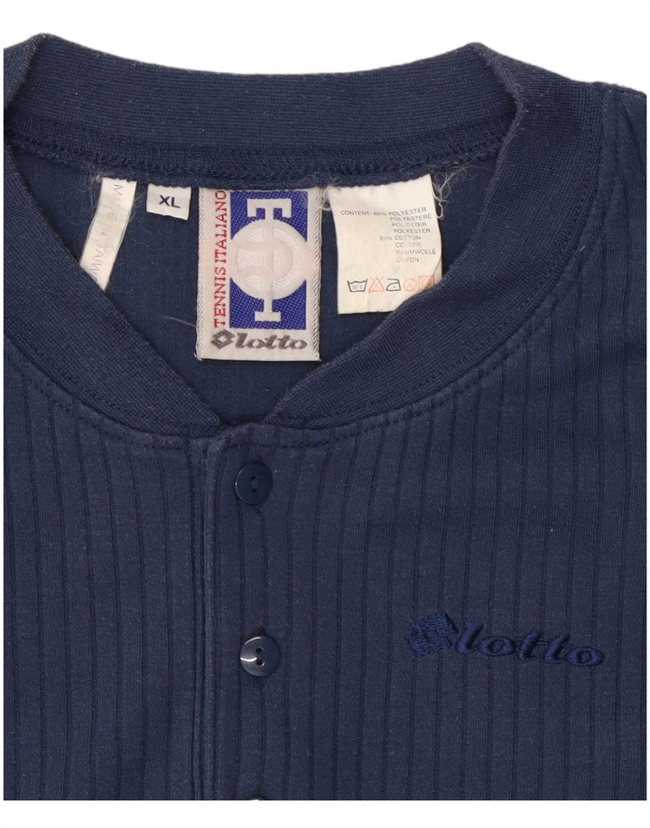 Canotta da donna Lotto UK 18 XL Poliestere blu navy