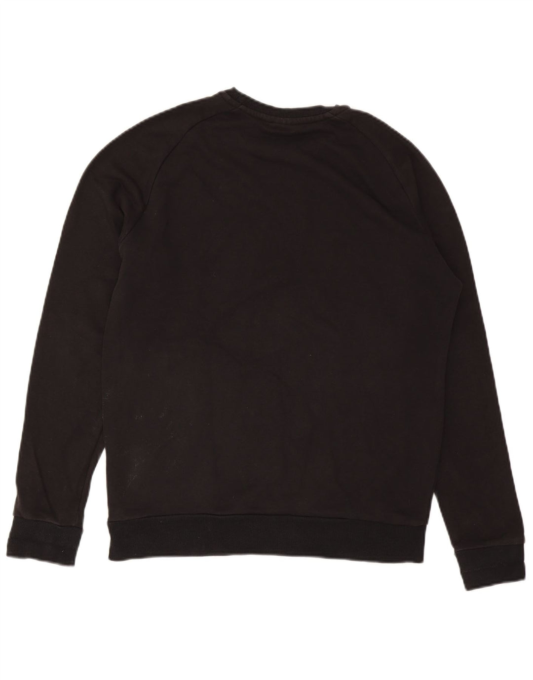 Felpa grafica da uomo Adidas Felpa media in cotone nero