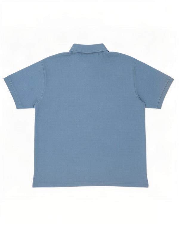 Polo Lacoste da uomo vestibilità classica taglia 8 3XL cotone blu
