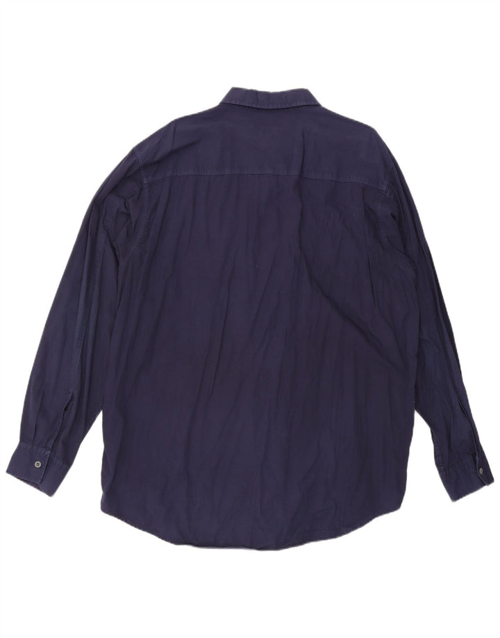Camicia da uomo Calvin Klein Jeans 2XL cotone blu navy