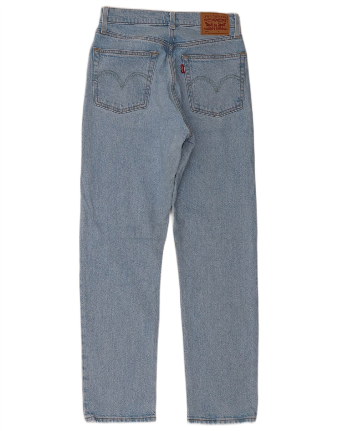 Jeans dritti Levi's 501 da donna W25 L28 cotone blu