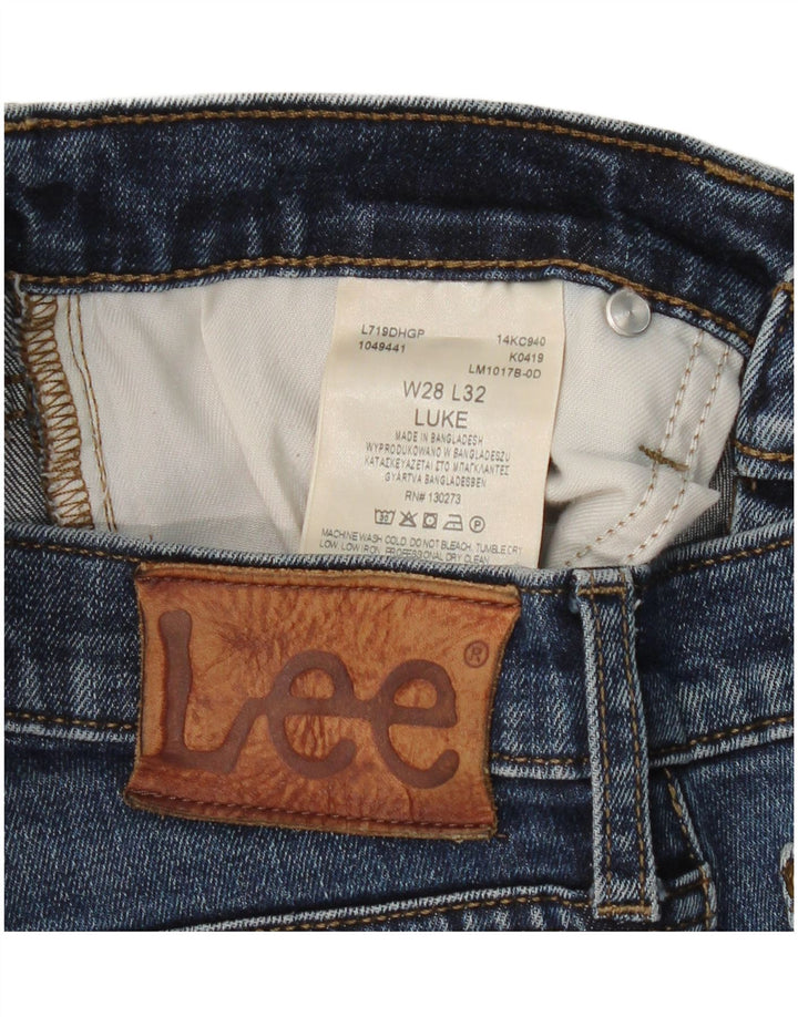 Jeans LEE Luke Slim da donna W28 L32 in cotone blu