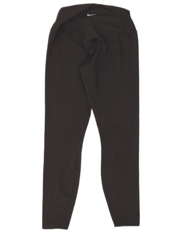 Leggings Nike Dri Fit Crop da donna UK 12 medio nero poliestere