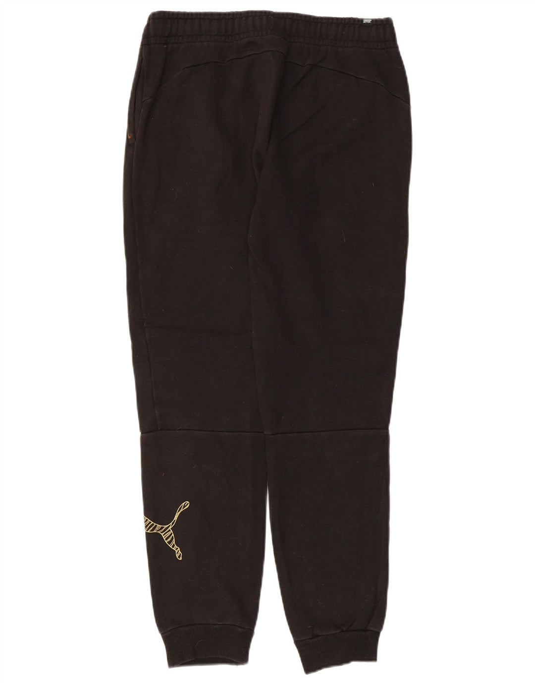 Pantaloni da tuta grafica da donna Puma Joggers UK 10 Small Nero