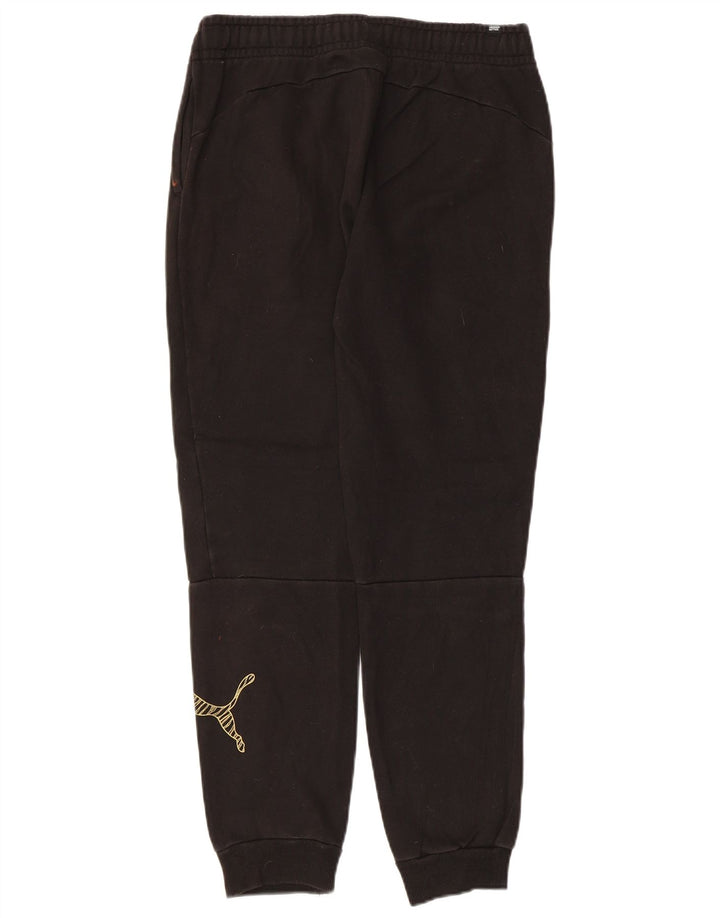 Pantaloni da tuta grafica da donna Puma Joggers UK 10 Small Nero