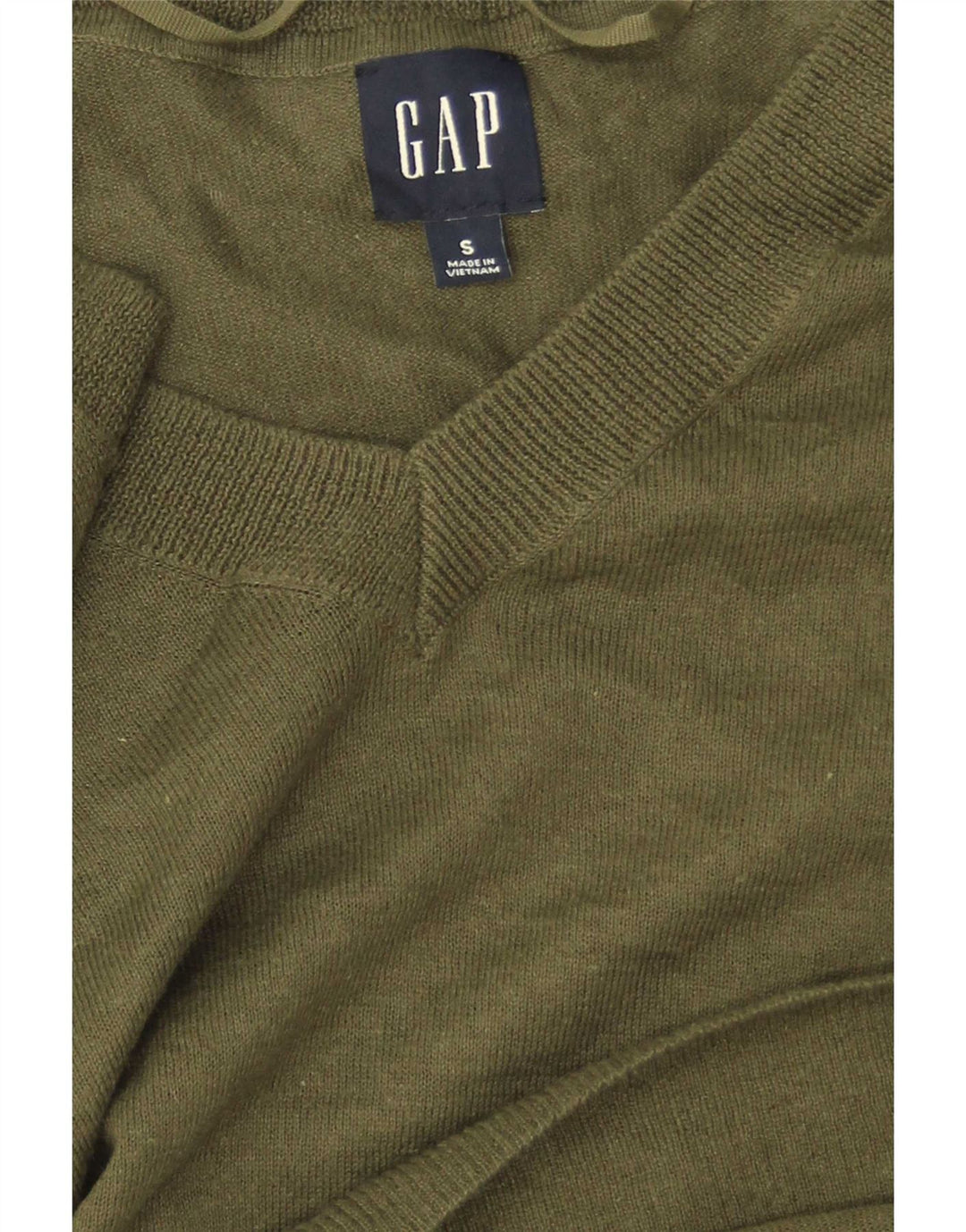 Maglione maglione oversize con scollo a V da donna Gap UK 10 piccolo verde