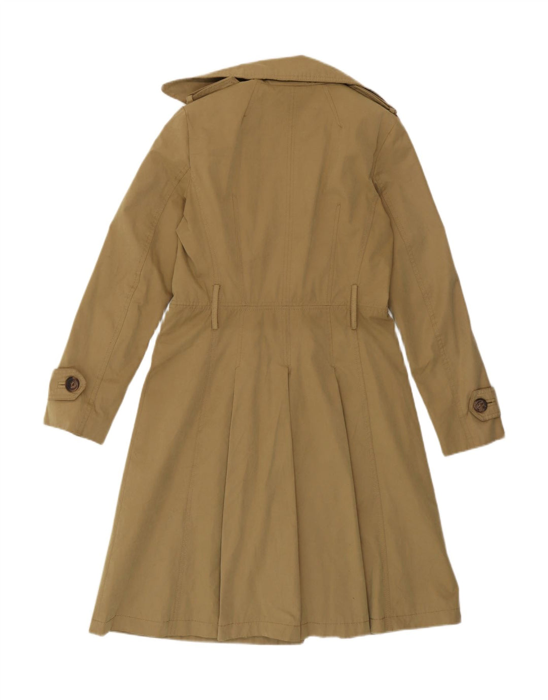 Trench da donna Zara UK 14 Cotone beige medio
