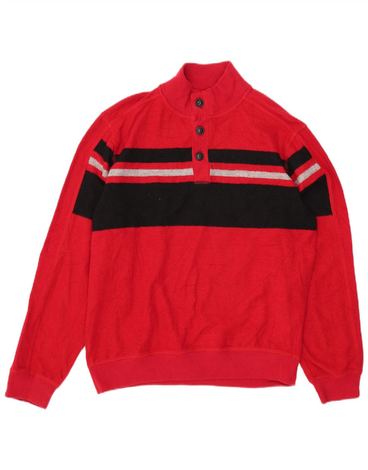 Maglione CHAPS da bambino con collo a bottoni, 15-16 anni, XL, colore rosso