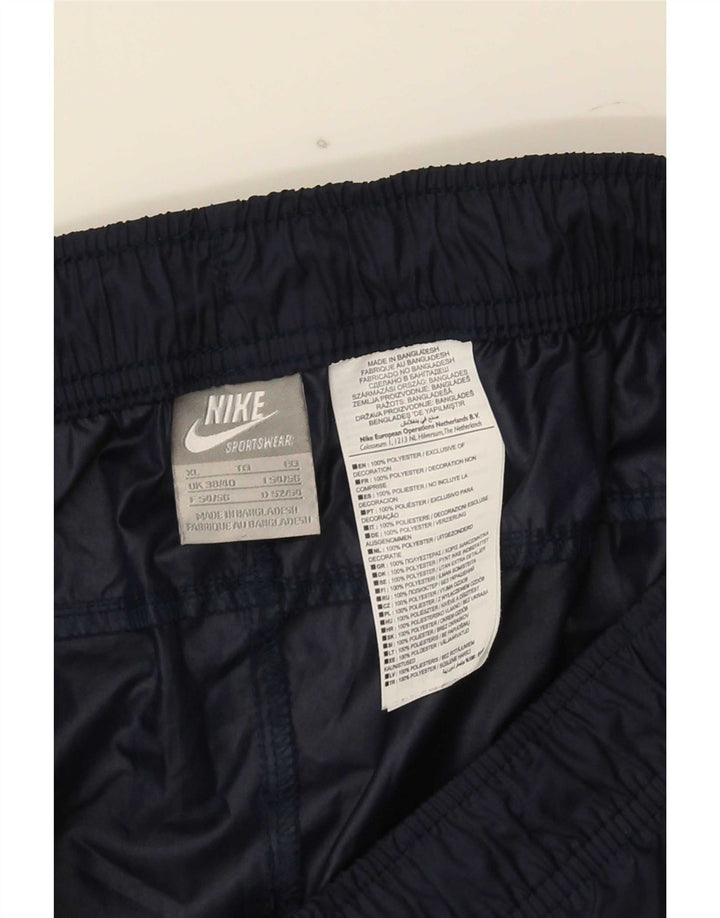 Pantaloncini sportivi Nike da uomo XL blu navy in poliestere
