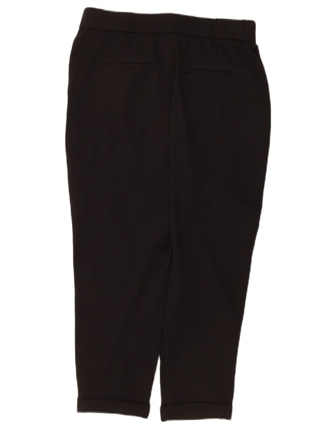 Pantaloni Capri affusolati da donna Benetton W30 L22 Neri