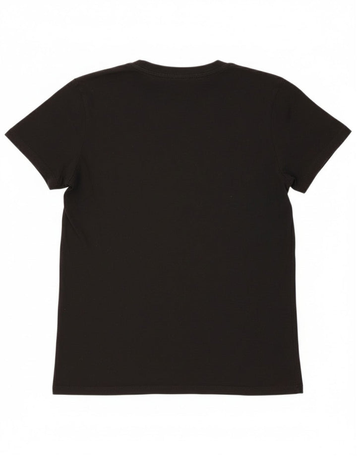 Camicetta da donna Zara Top UK 10 piccola in cotone nero