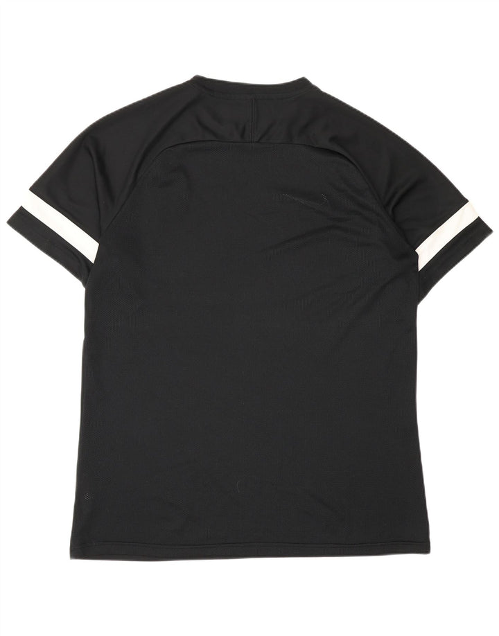 T-shirt Nike Dri Fit da uomo, grande, in poliestere color block nero