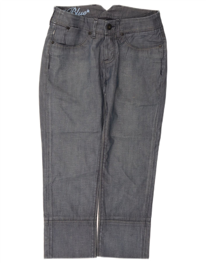Pantaloni cropped Levi's da donna W30 L24 in cotone blu