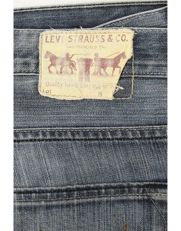 LEVI'S Mens 504 Straight Jeans W33 L33 Blue