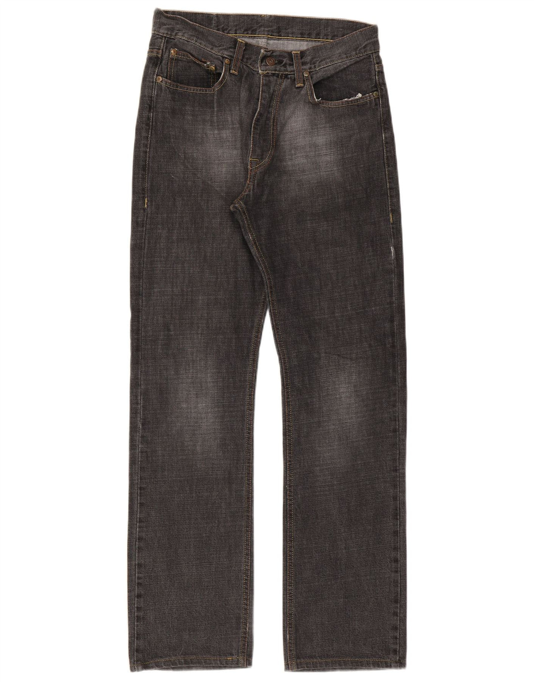 Jeans dritti da uomo Casucci IT 46 Small W32 L31 Cotone nero