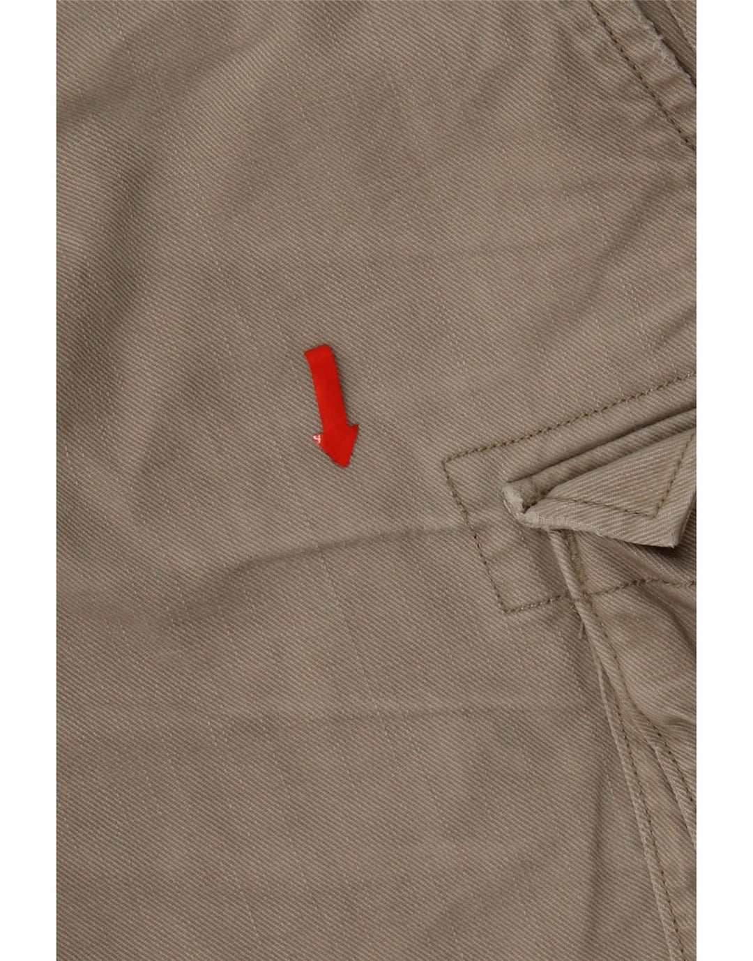 Pantaloncini cargo da uomo Levi's W34 Large in cotone grigio