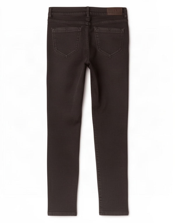 Jeans Jeggings Super Slim da Donna Diesel Livier-Sp a Vita Bassa W28 L30 Neri