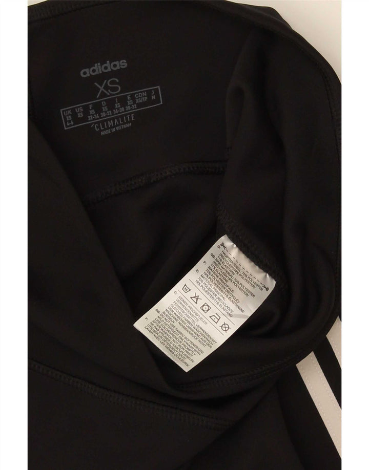 Leggings Adidas Climalite Capri da donna UK 4/6 XS poliestere nero
