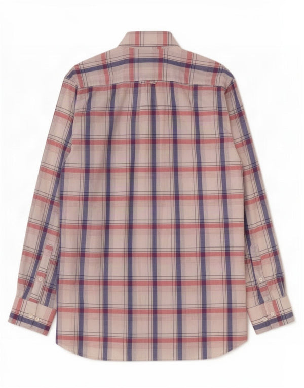 Gant Mens Shirt Medium Multicoloured Check Cotton