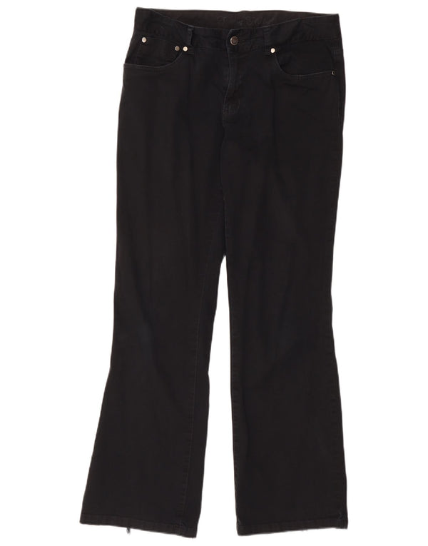 Jeans Bootcut da donna Tommy Hilfiger US 10 Large W32 L31 Cotone nero