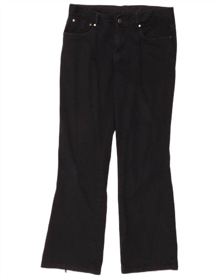 Jeans Bootcut da donna Tommy Hilfiger US 10 Large W32 L31 Cotone nero