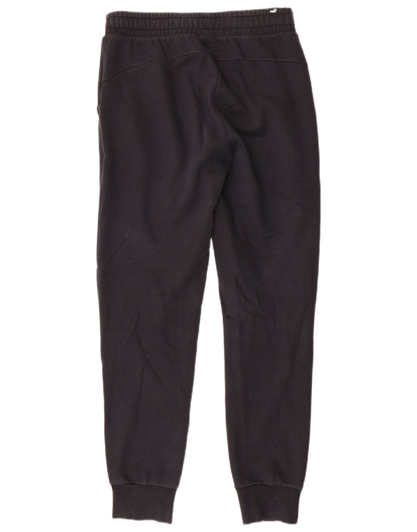 Pantaloni da tuta da uomo Puma Joggers Medium Black Cotton