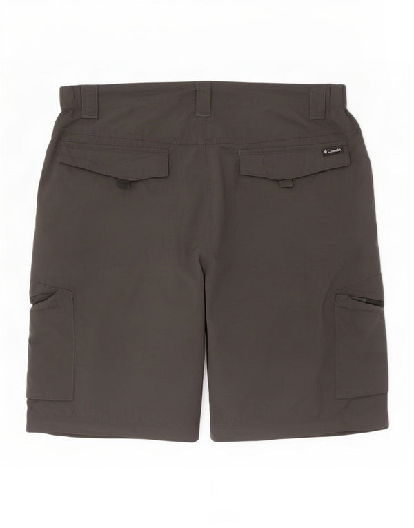 Pantaloncini cargo Columbia Omni-Shield da uomo W38 XL nylon kaki