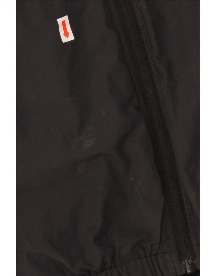 Giubbotto bomber con cappuccio da ragazzo LYLE & SCOTT 14-15 anni in cotone nero