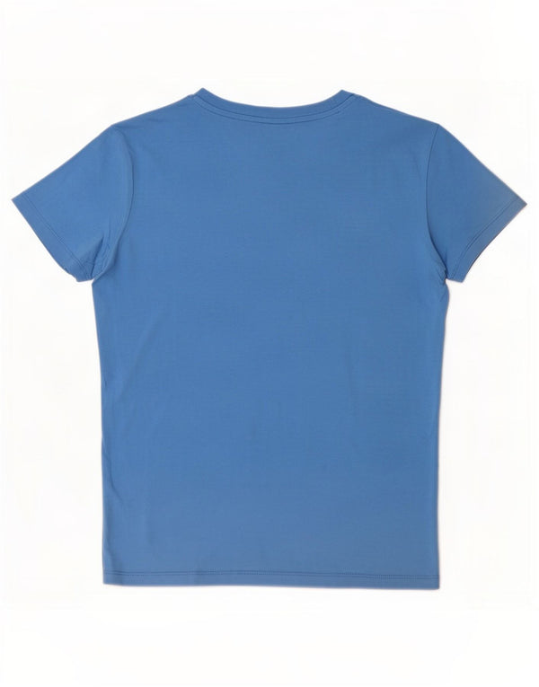 Levi's Womens Graphic T-Shirt Top UK 6 XS Blue