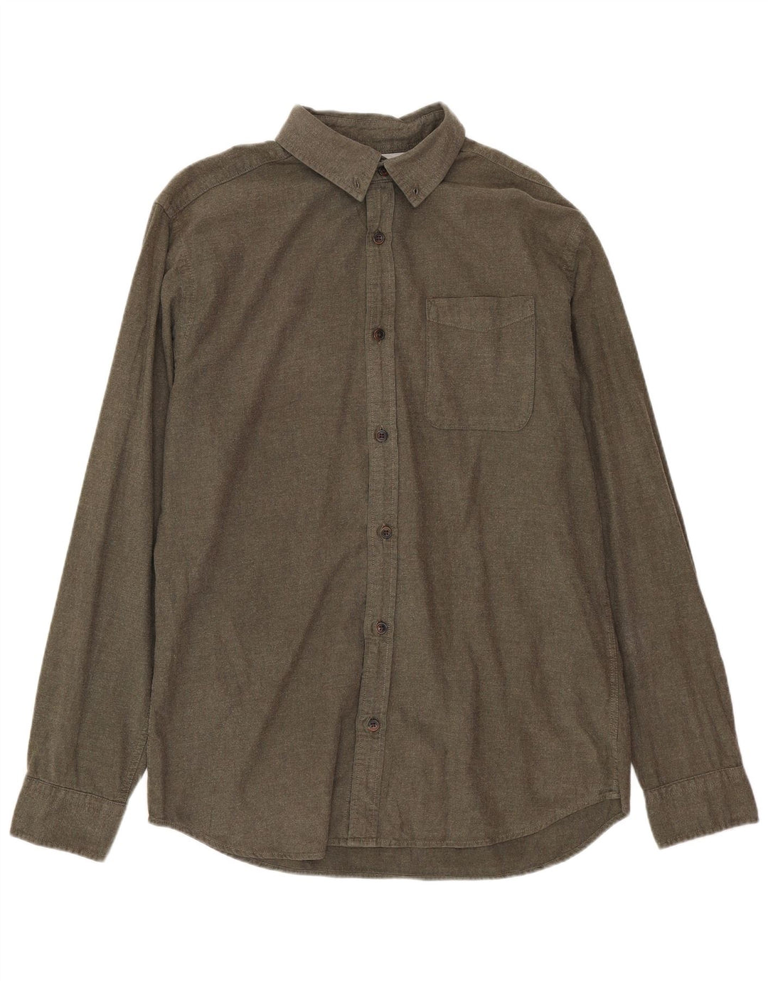 Camicia da uomo Jack & Jones in cotone kaki medio