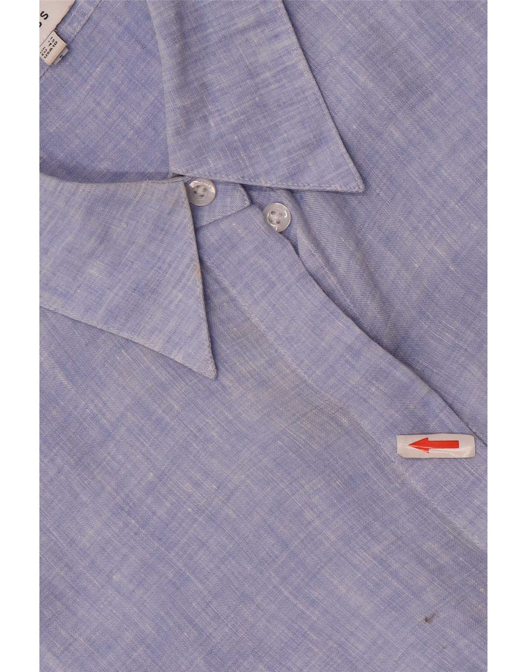 Camicia da donna Reiss UK 14 grande lino blu