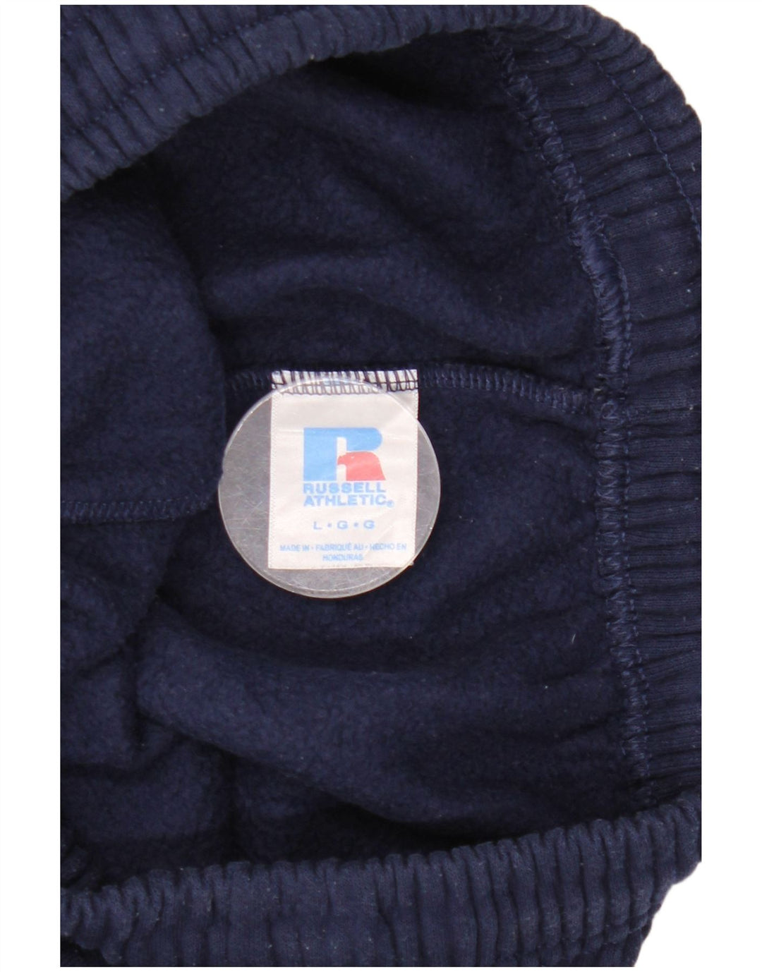 RUSSELL ATHLETIC Pantaloni da tuta da uomo Joggers grandi in cotone blu navy