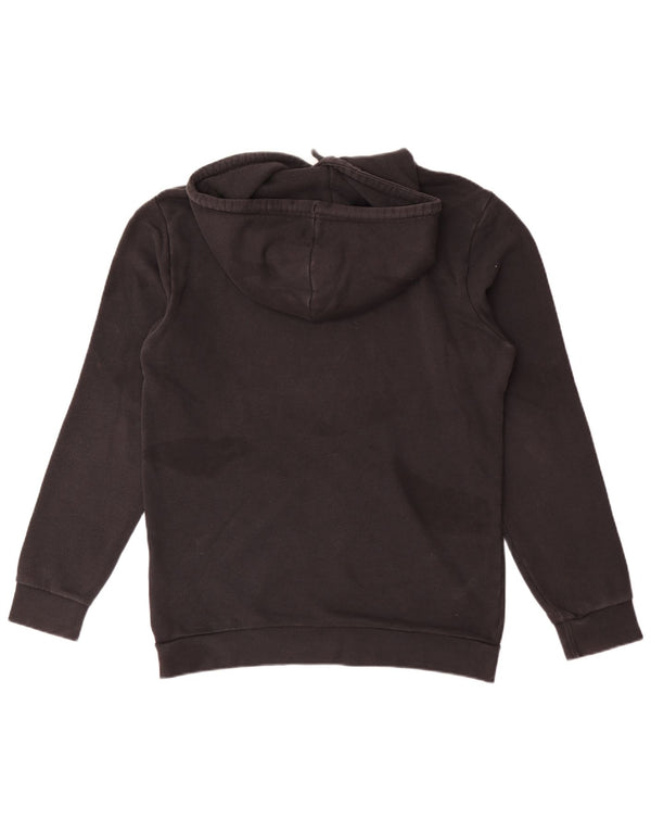 Felpa con cappuccio da uomo Adidas Medium in cotone nero