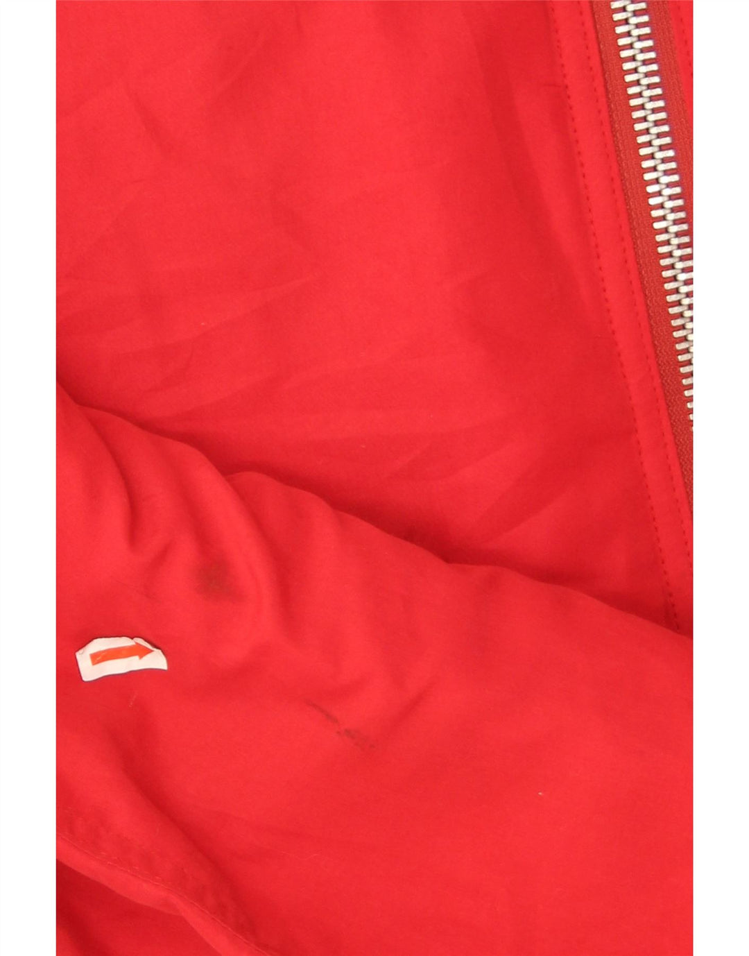 Giacca imbottita ampia da uomo Polbot UK 38 poliestere rosso medio