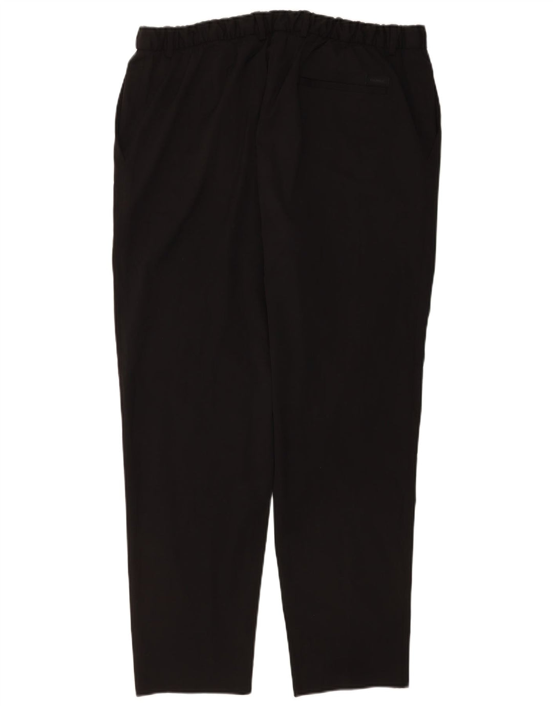 Pantaloni chino affusolati da uomo Calvin Klein W36 L30 poliestere nero