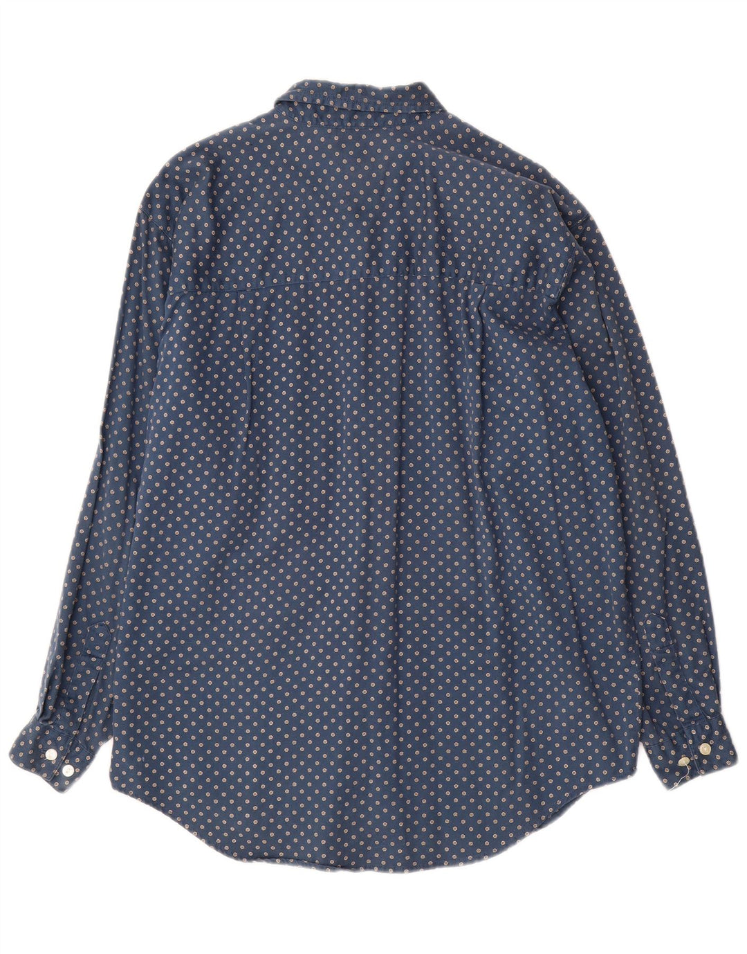 DOCKERS Camicia oversize da donna UK 14 Cotone floreale blu navy medio