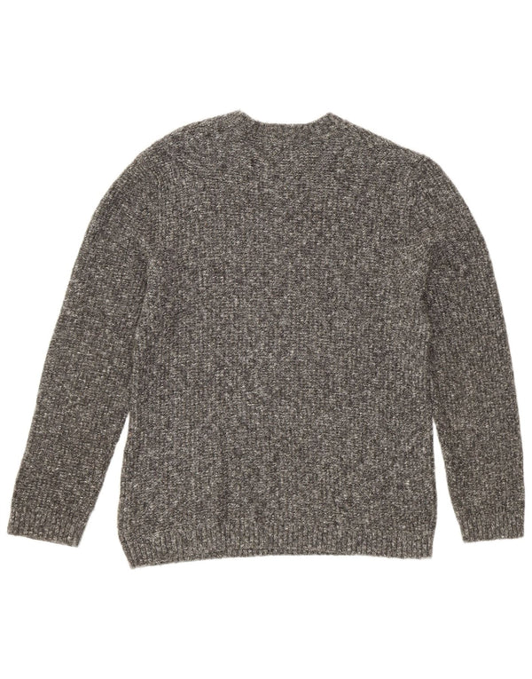 Maglione girocollo da bambino Zara 11-12 anni in cotone mélange grigio