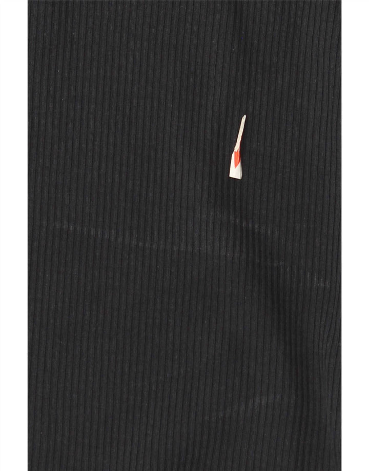 Polo Zara da uomo XL in cotone nero