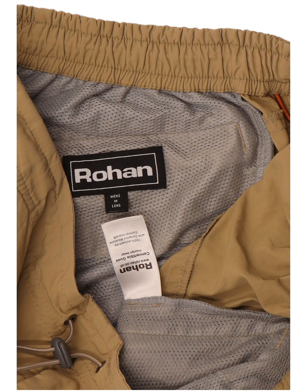 Pantaloncini da bagno da uomo Rohan Marrone medio in poliammide