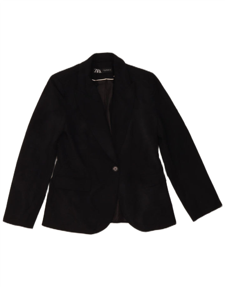 Giacca blazer a 1 bottone da donna Zara EU 38 piccola nera