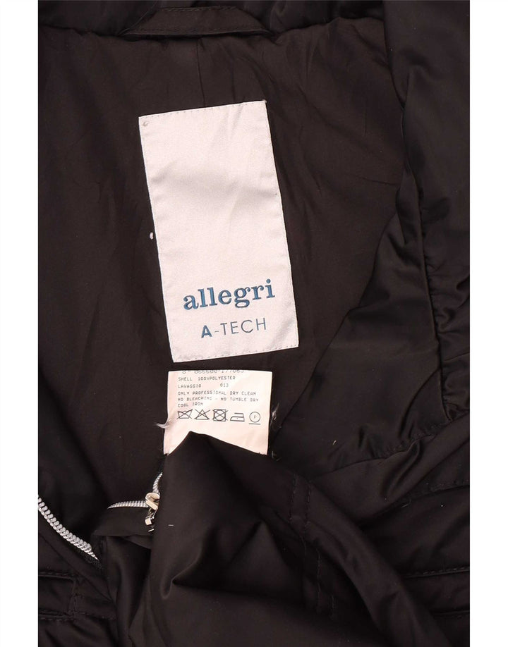 Giubbotto Imbottito Donna Allegri IT 46 Large Nero Poliestere