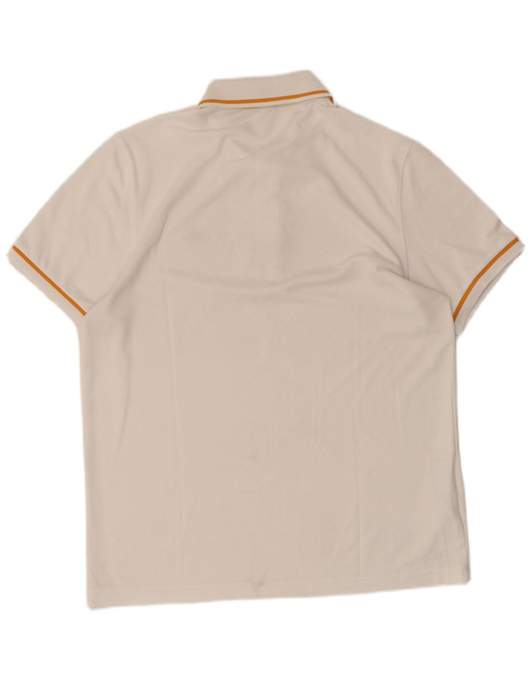 Polo da uomo LACOSTE in poliestere bianco medio