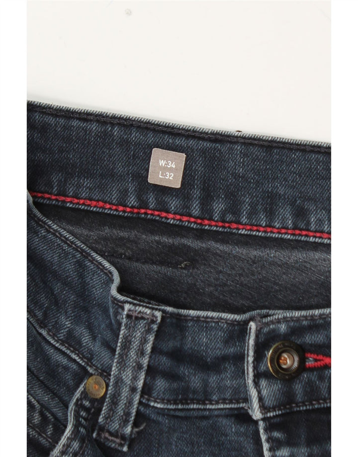 Mustang Tramper da donna Jeans affusolati slim fit a vita media W34 L32 Blu